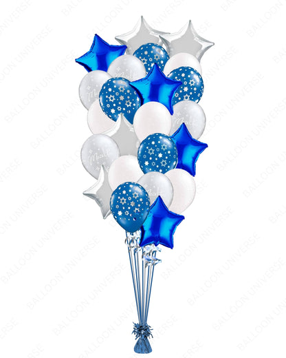 Let’s Celebrate - Star of David Balloon Set